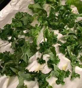 chips low carb de kale