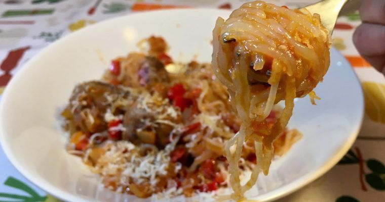 pasta shirataki de konjac