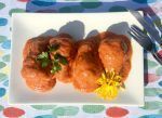 alcachofas rellenas de carne con tomate frito casero
