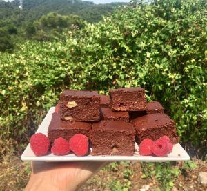 brownie low carb sin gluten