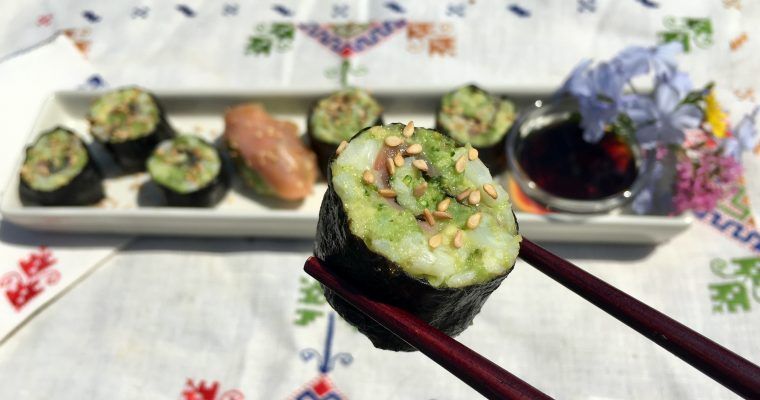 sushi sin arroz de coliflor paleo keto epopeya low carb