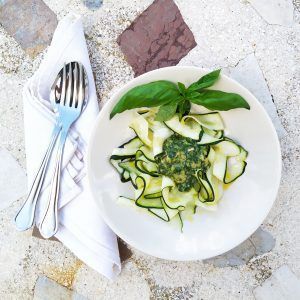 pasta de calabacin