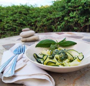 pasta de calabacin