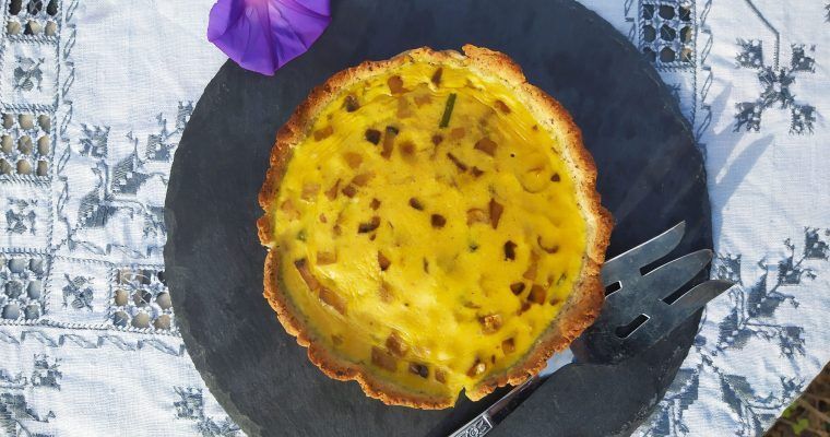 quiche paleo keto sin gluten low carb