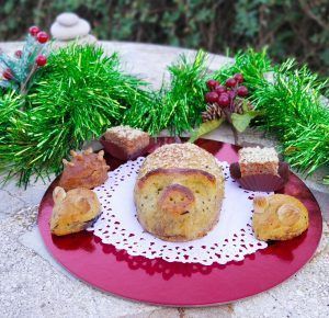 cerdito de mazapan pan de cadiz sin azucar keto low carb paleo