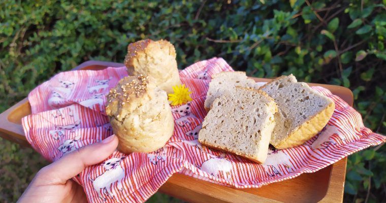 panecito low carb keto paleo de sesamo sin gluten