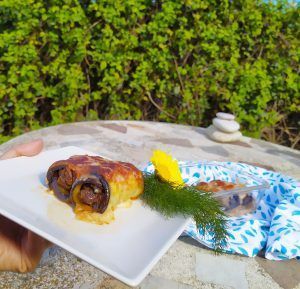 canelones berenjena paleo keto low carb