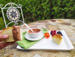 chocolate a la taza low carb con bizcocho sin gluten sin azucar