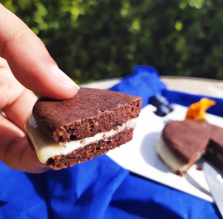 mega galleta noreo de cacao con mantequilla de macadamia paleo sin gluten keto low carb