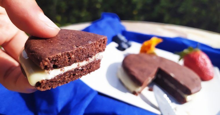 mega galleta noreo de cacao con mantequilla de macadamia paleo sin gluten keto low carb