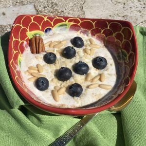 yogur de oveja con canela