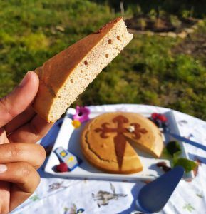 tarta de santiago low carb keto