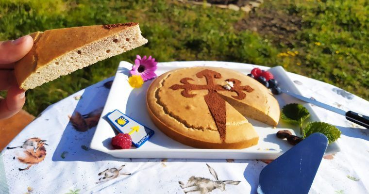 tarta de santiago low carb keto