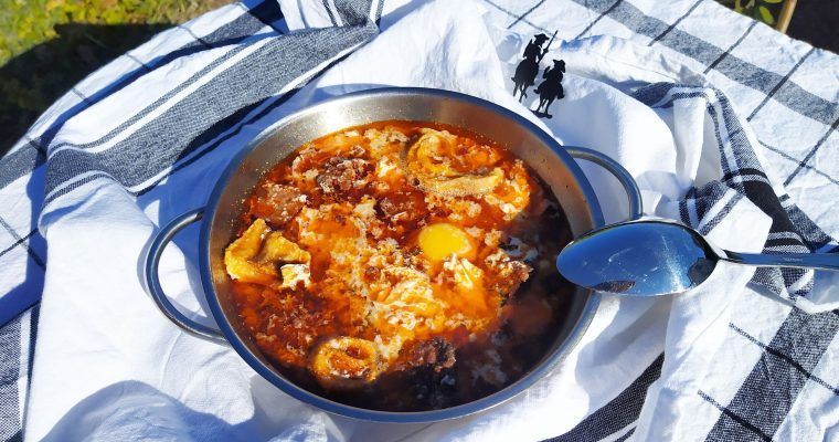 sopa de ajo sin gluten keto low carb