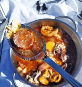 sopa de ajo sin gluten keto low carb