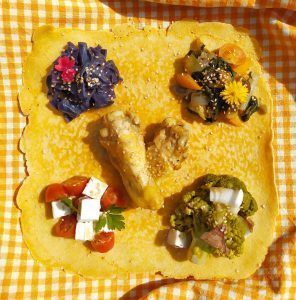festín etíope low carb keto paleo crepe acelgas pollo