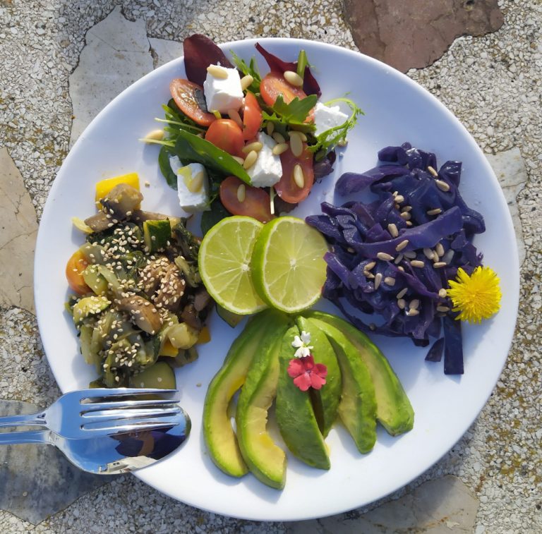 buddha bowl low carb vegetariano