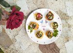 flores de calabacin con bacon paleo keto