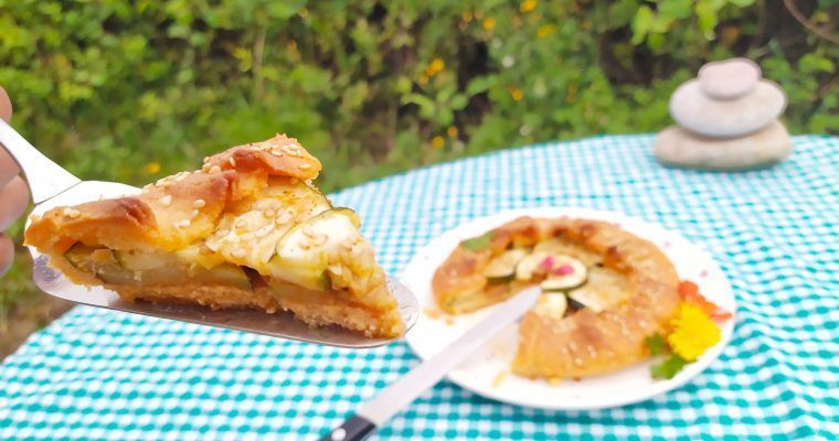 galette paleo keto calabacin sobrasada sin gluten sin harinas
