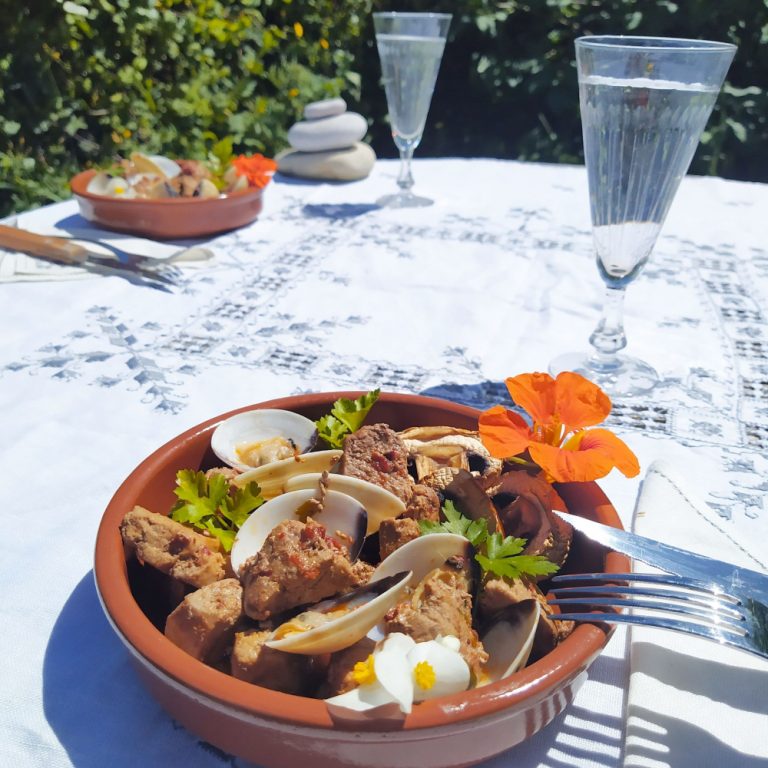 porco a alentejana cerdo con almejas portugués paleo low carb keto