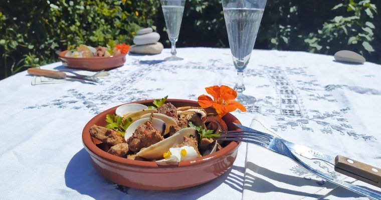 porco a alentejana cerdo con almejas paleo keto low carb