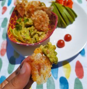 nachos keto low carb de parmesano