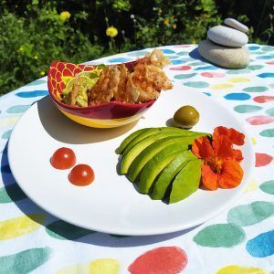 nachos keto low carb de parmesano