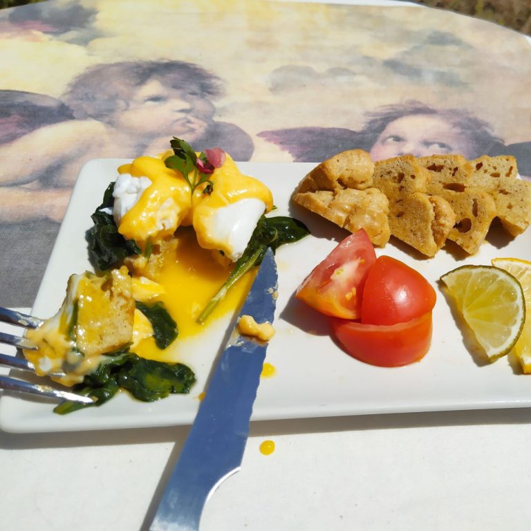 huevos florentinos sin gluten palo low carb keto