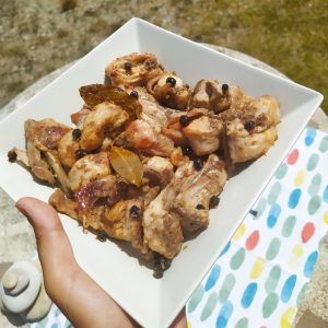 coniglio al ginepro conejo al enebro paleo keto