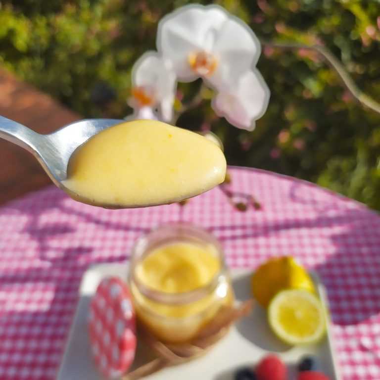 lemon curd low carb crema de limón sin azucar sin lacteos paleo keto