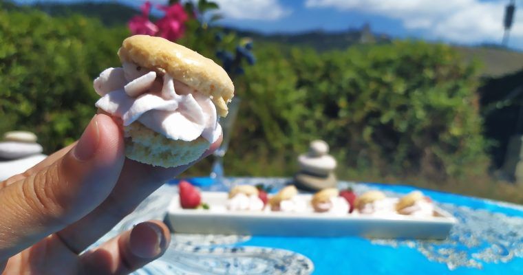 lionesas keto sin azucar sin gluten low carb de nata fresa