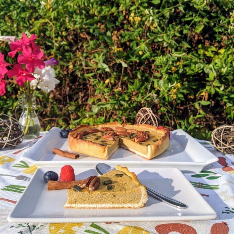 tarta de calabaza sin gluten sin azucar paleo keto low carb sin lacteos