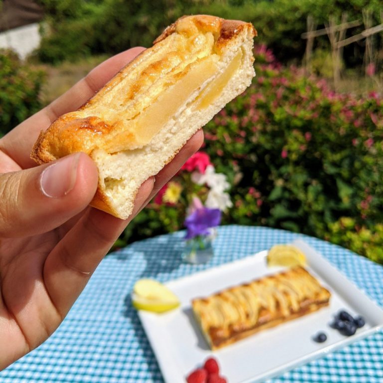 tarta de manzana keto sin gluten sin azucar low carb