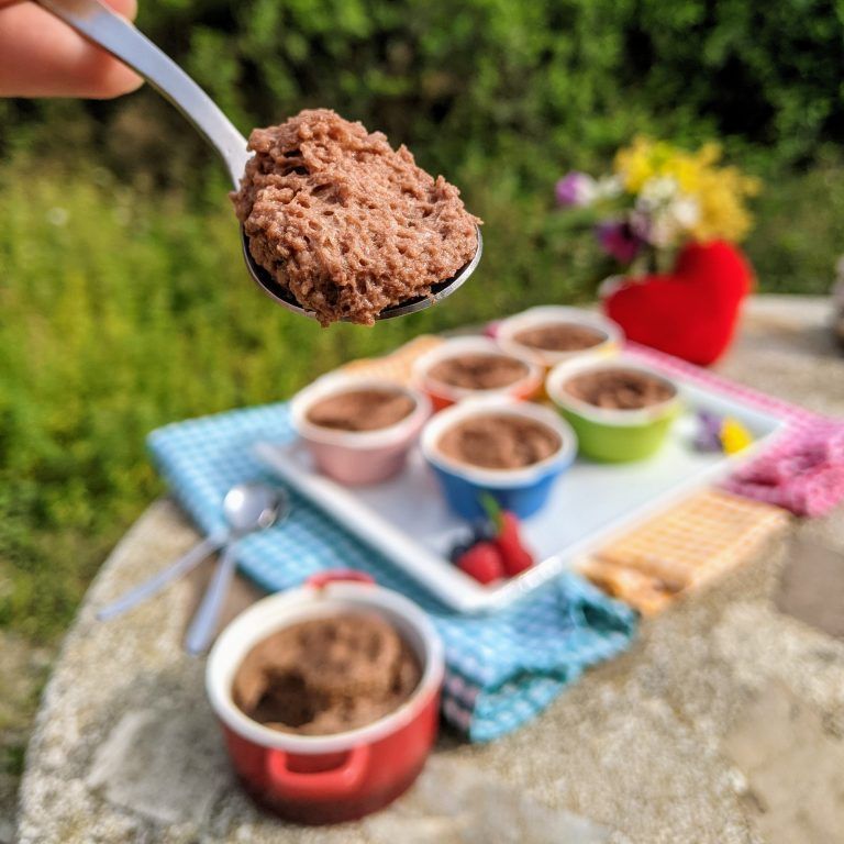 souffle de cacao paleo keto low carb sin azucar sin gluten
