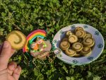galletas paleo keto sin azucar sin gluten de lima y moringa duendecillos de la suerte moneda
