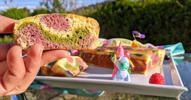 bizcocho unicornio low carb frambuesa moringa limon keto sin azucar sin gluten sin harina