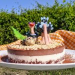 semifrio nata chocolate sin azucar keto avestruz arcilla polimerica mona de pascua