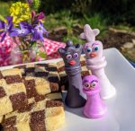 reina ajedrez arcilla polimerica caricatura galletas paleo keto low carb vainilla cacao sin azucar sin gluten low carb paleo keto