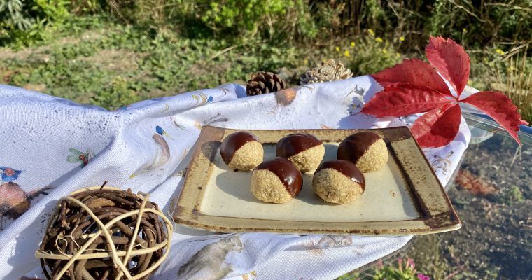 turron keto de coco con nueces chocolate castaña epopeya low carb navidades en ketolandia