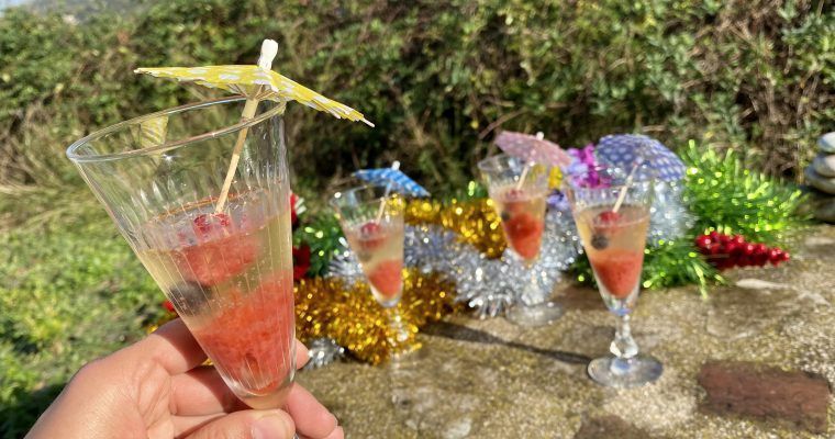 keto coctel de cava champagne sin azucar epopeya low carb navidades en ketolandia